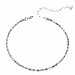 Bohomoon Stainless Steel Reni Rope Choker / Necklace