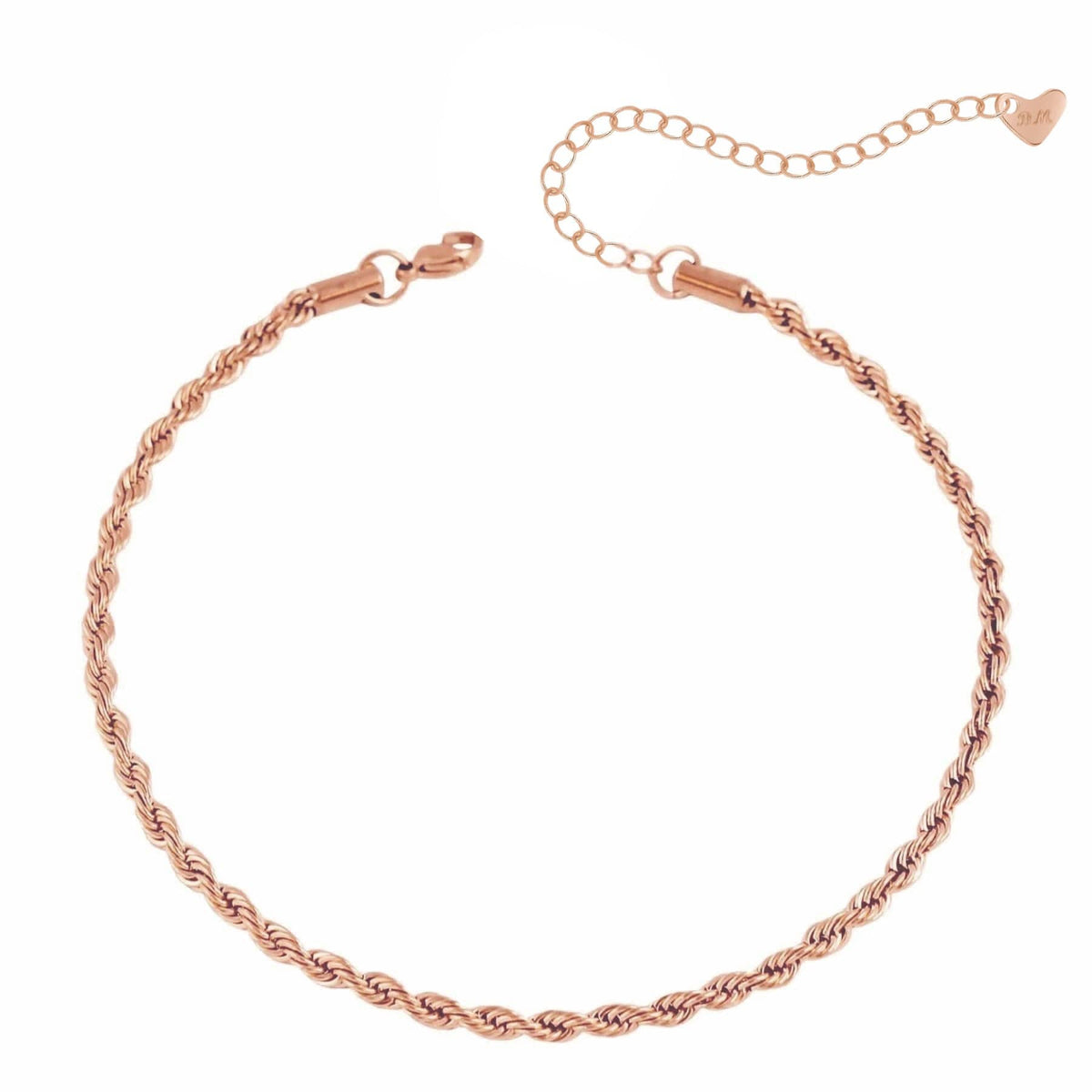 Bohomoon Stainless Steel Reni Rope Choker / Necklace