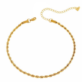 Bohomoon Stainless Steel Reni Rope Choker / Necklace