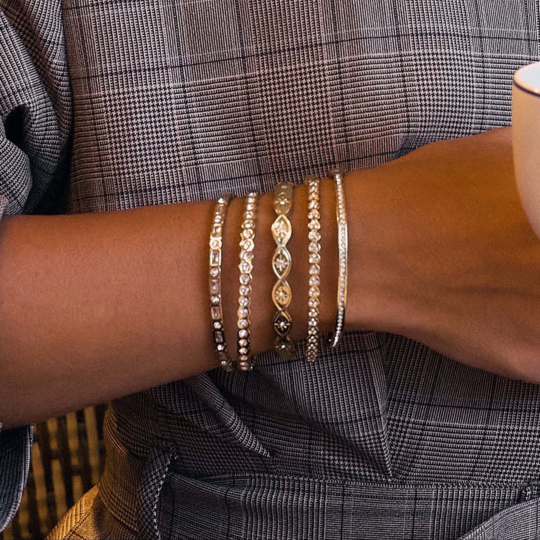 Bohomoon Stainless Steel Rhubarb Bracelet