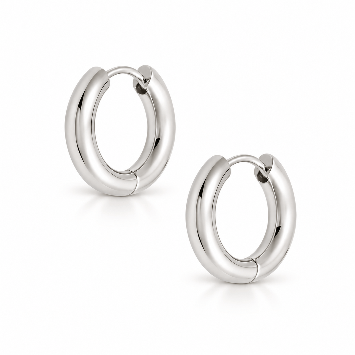 Bohomoon Stainless Steel Riley Hoop Earrings