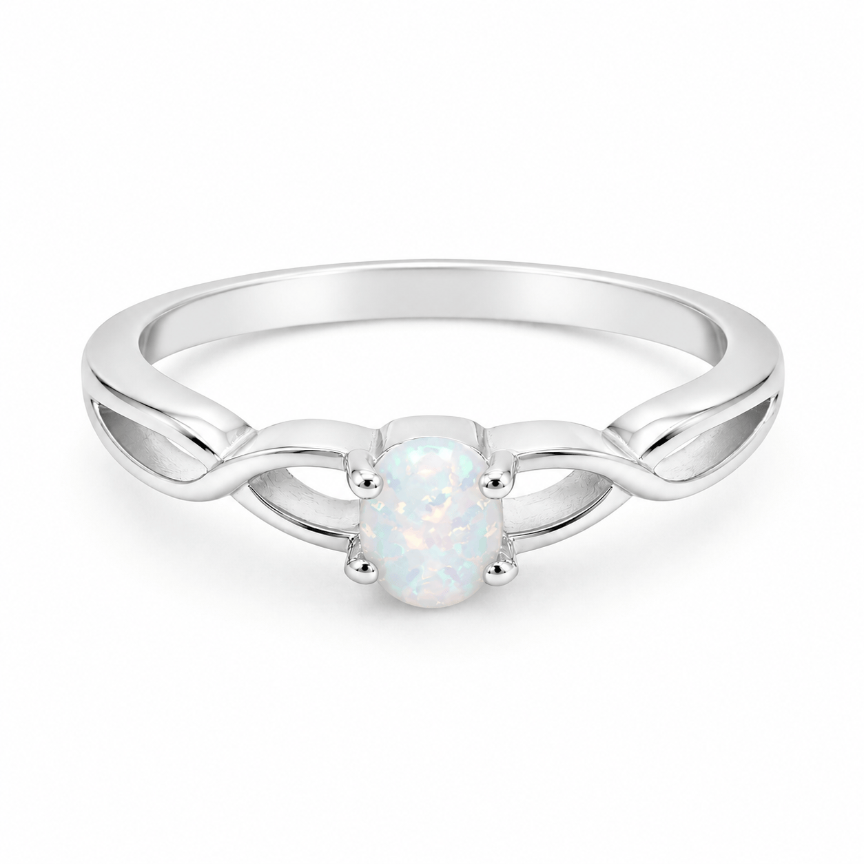 Bohomoon Stainless Steel Rita Opal Ring