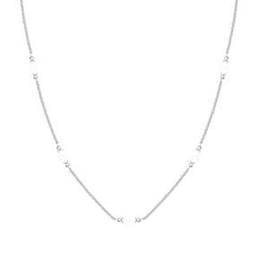 Bohomoon Stainless Steel Robin Pearl Necklace