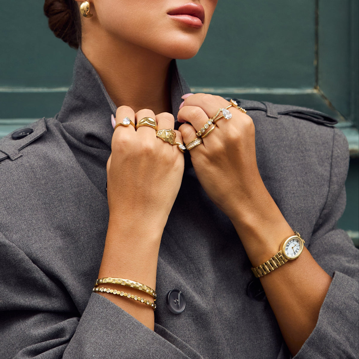 Bohomoon Stainless Steel Romy Watch - Gold