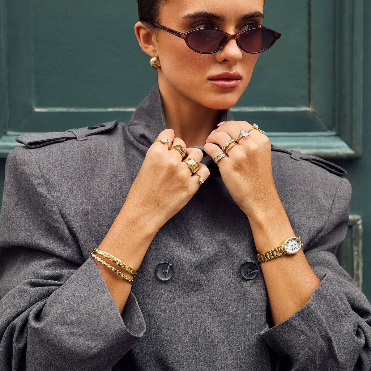 Bohomoon Stainless Steel Romy Watch - Gold
