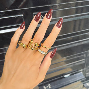 Bohomoon Stainless Steel Ronnie Ring