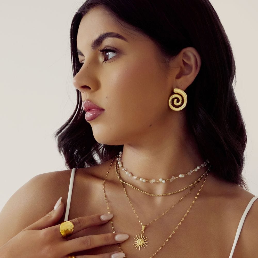 Bohomoon Stainless Steel Rope Necklace