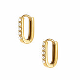 BOHOMOON Stainless Steel Rosalie Hoop Earrings Gold