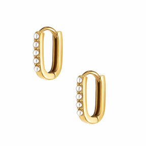 BOHOMOON Stainless Steel Rosalie Hoop Earrings Gold