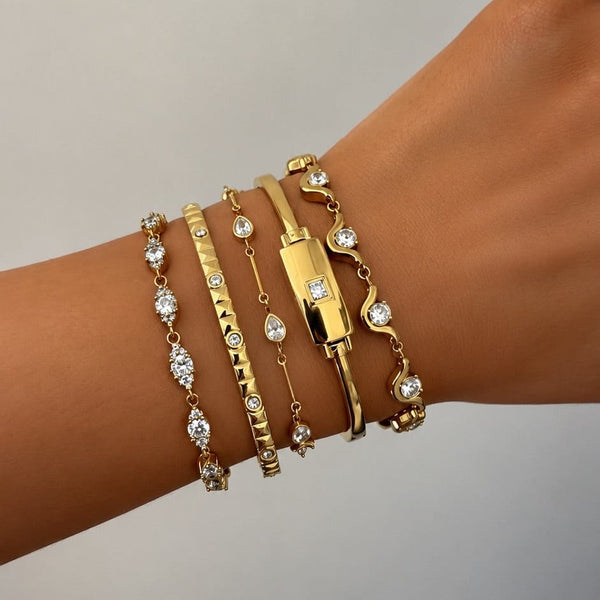 Bohomoon Stainless Steel Rosemary Bracelet
