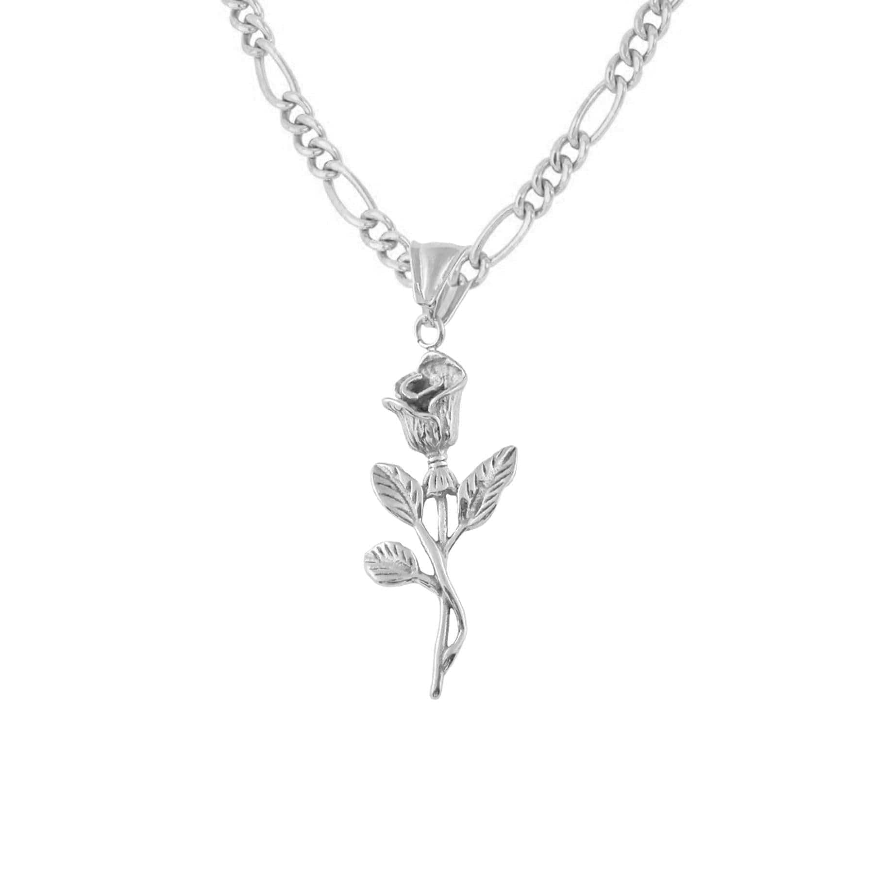 BohoMoon Stainless Steel Rosemary Necklace Silver