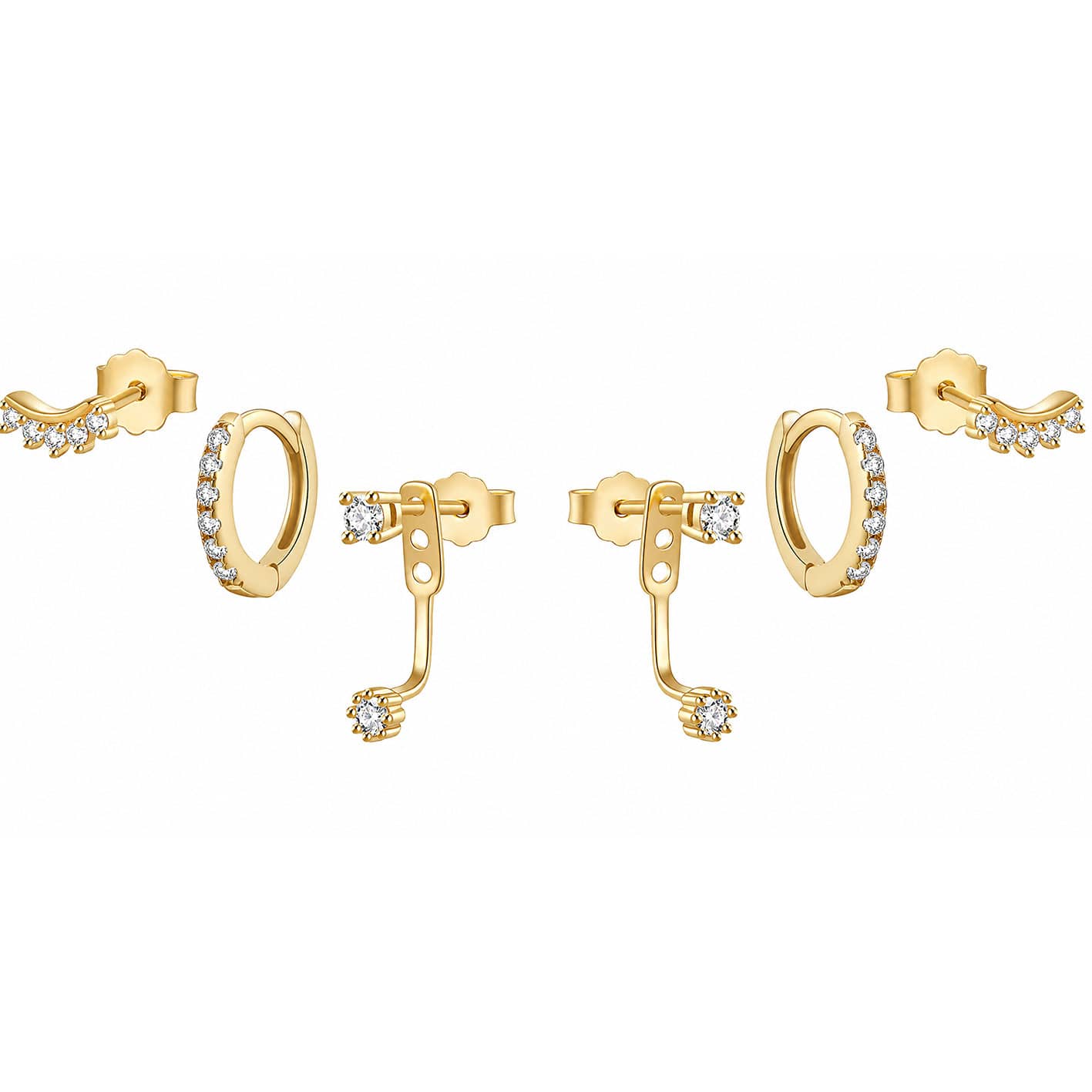 Bohomoon Stainless Steel Roxie Earring Set