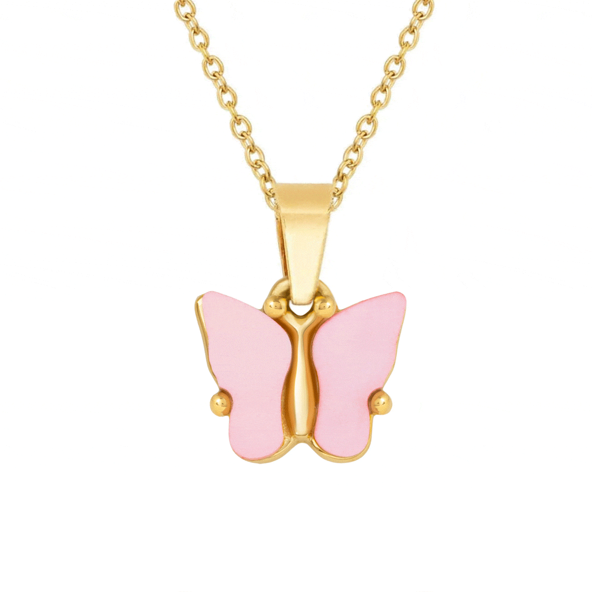 BohoMoon Stainless Steel Royale Butterfly Necklace
