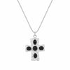 Bohomoon Stainless Steel Sable Cross Necklace