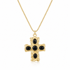 Bohomoon Stainless Steel Sable Cross Necklace