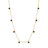BohoMoon Stainless Steel Sable Necklace Gold
