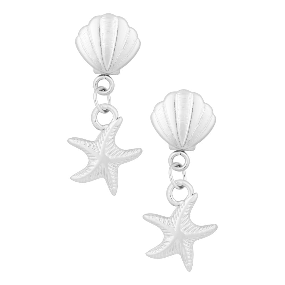 Bohomoon Stainless Steel Sailor Stud Earrings