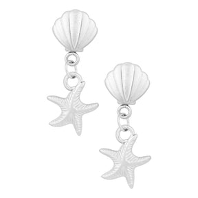 Bohomoon Stainless Steel Sailor Stud Earrings