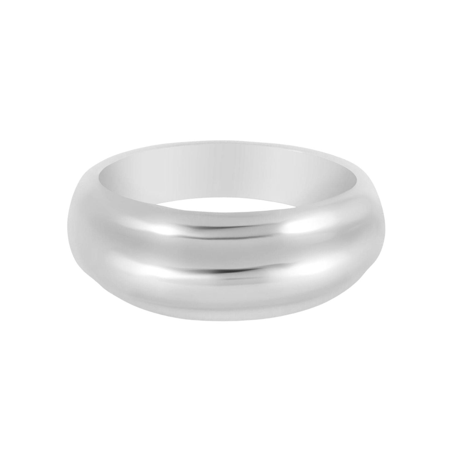 BohoMoon Stainless Steel Salt Lake Ring Silver / US 6 / UK L / EUR 51 (small)