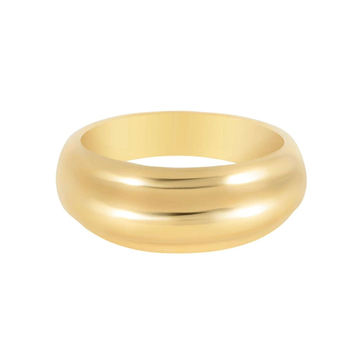 BohoMoon Stainless Steel Salt Lake Ring Gold / US 4 / UK H / EUR 46 / (xxsmall)