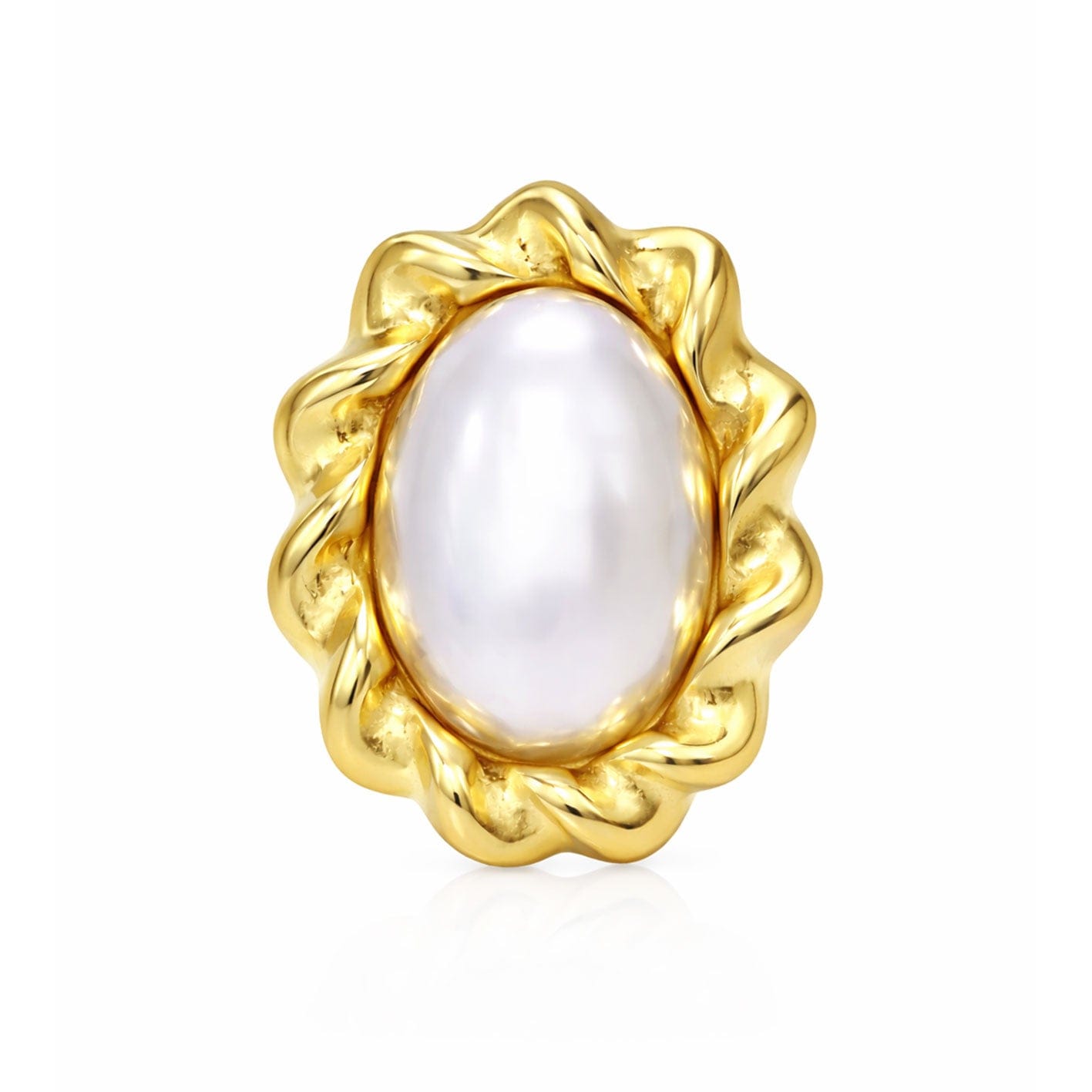 Bohomoon Stainless Steel Samaria Pearl Ring