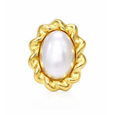 Bohomoon Stainless Steel Samaria Pearl Ring