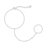 Bohomoon Stainless Steel Sammie Hand Chain Bracelet