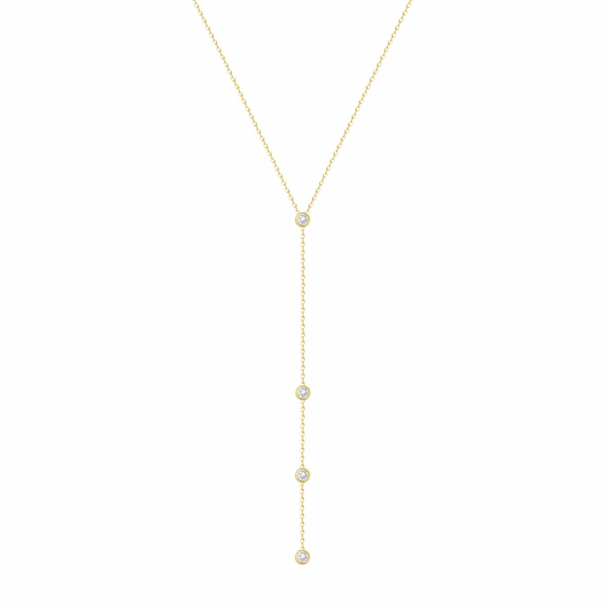 Bohomoon Stainless Steel Sammie Lariat Necklace