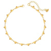 Bohomoon Stainless Steel Santorini Heart Anklet