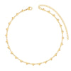 BohoMoon Stainless Steel Santorini Heart Choker Gold