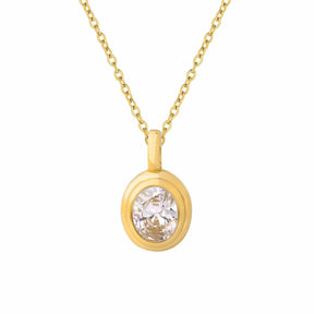 BohoMoon Stainless Steel Sawyer Necklace Gold / White