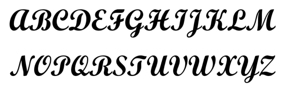 BohoMoon Stainless Steel Script Custom Name Choker