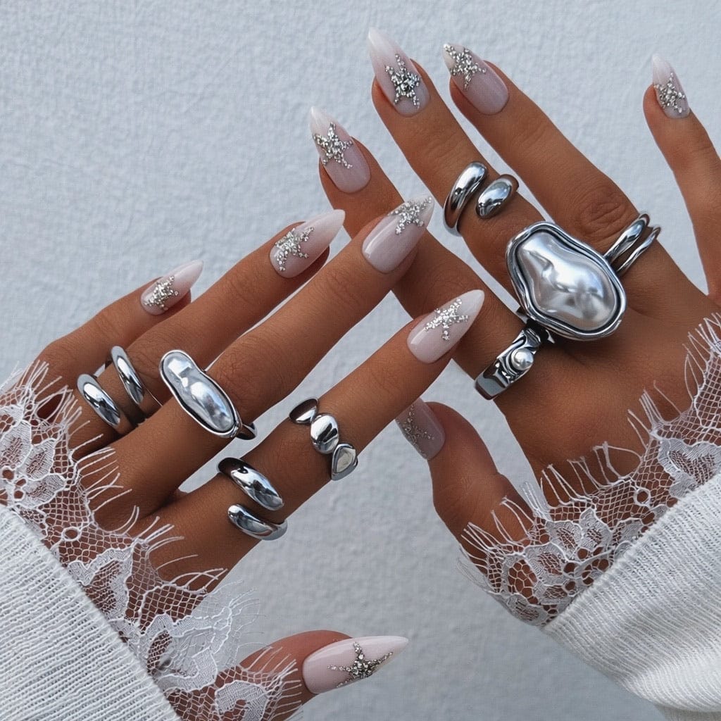 Bohomoon Stainless Steel Sculpt Ring