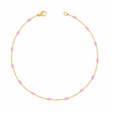 BohoMoon Stainless Steel Seabreeze Bracelet Gold / Pink / Small