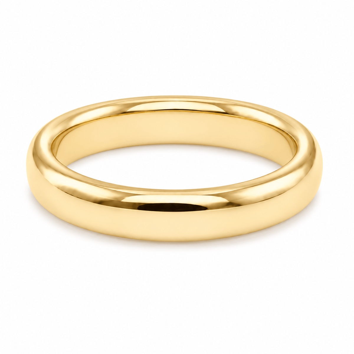 Bohomoon Stainless Steel Sense Plain Band Ring