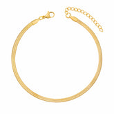 BohoMoon Stainless Steel Serena Anklet Gold