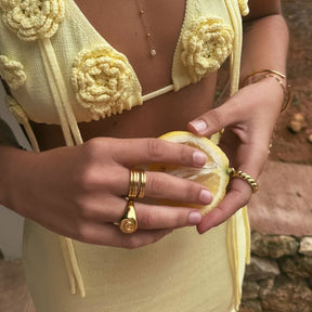 Bohomoon Stainless Steel Serene Ring