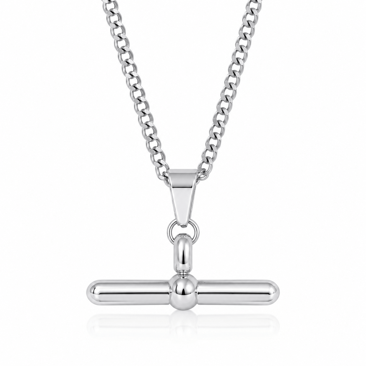 Bohomoon Stainless Steel Set Sail Tbar Necklace
