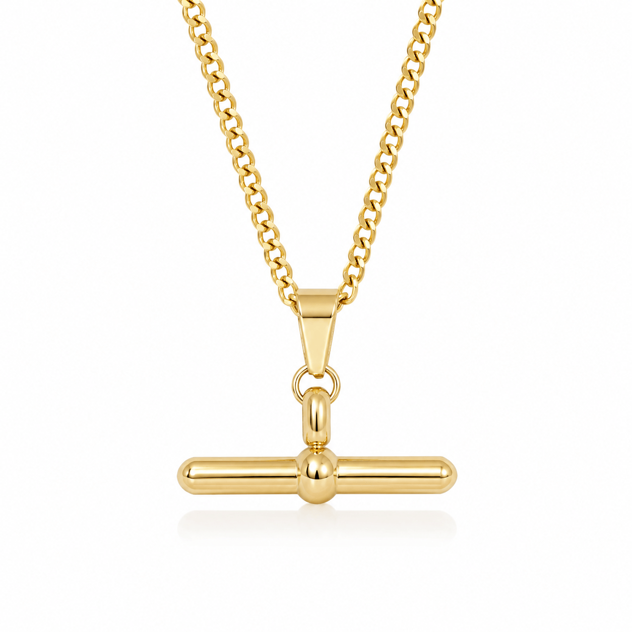 Bohomoon Stainless Steel Set Sail Tbar Necklace