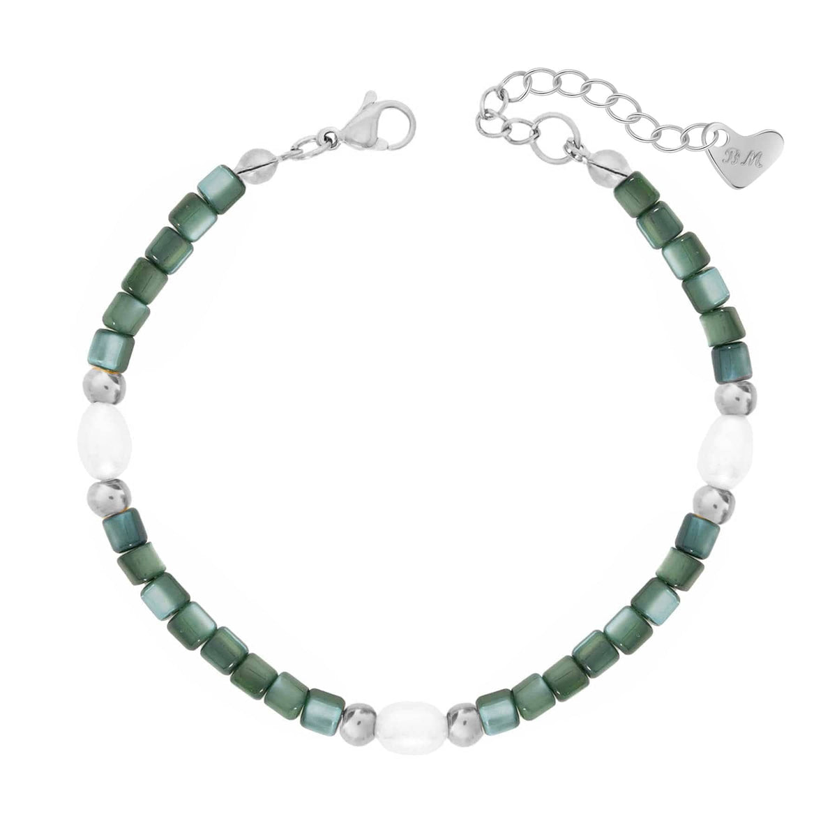 Bohomoon Stainless Steel Shiloh Pearl Bracelet