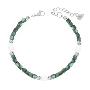 Bohomoon Stainless Steel Shiloh Pearl Bracelet