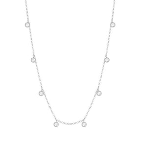 BohoMoon Stainless Steel Shine Necklace Silver