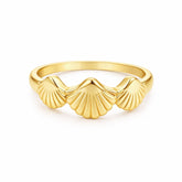Bohomoon Stainless Steel Shore Shell Ring