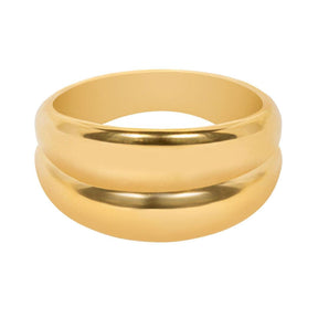 BohoMoon Stainless Steel Sienna Ring Gold / US 6 / UK L / EUR 51 (small)