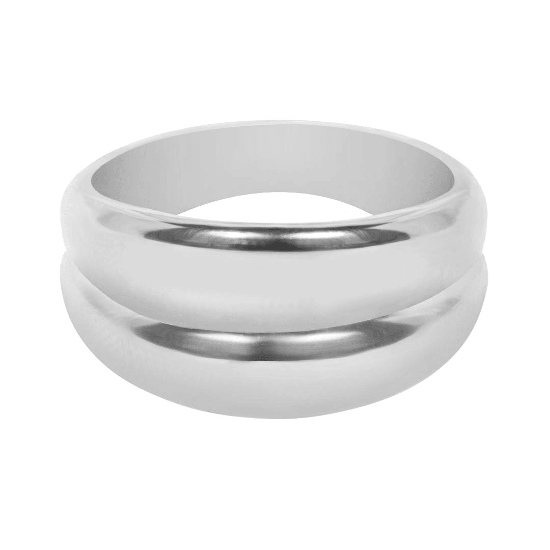 BohoMoon Stainless Steel Sienna Ring Silver / US 6 / UK L / EUR 51 (small)