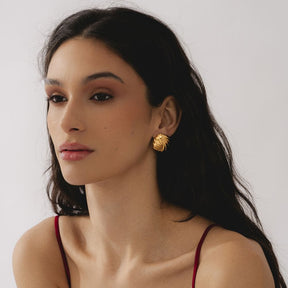 Bohomoon Stainless Steel Sierra Stud Earrings