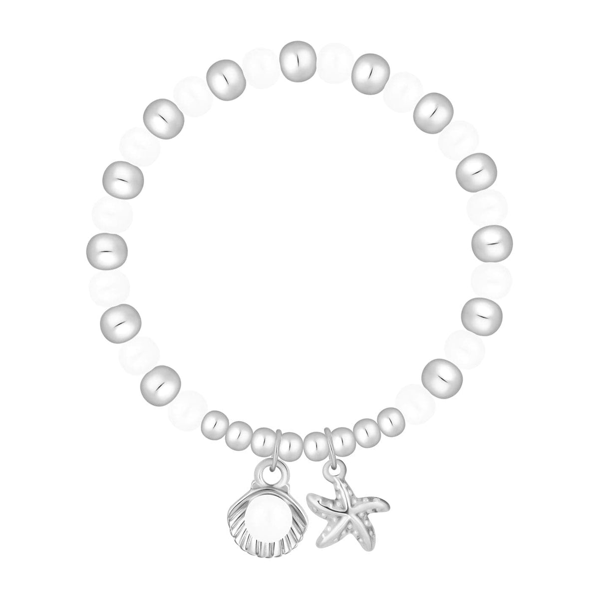 Bohomoon Stainless Steel Siren Pearl Bracelet