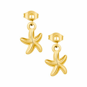 Bohomoon Stainless Steel Sirena Stud Earrings