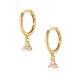Bohomoon Stainless Steel Skyler Hoop Earrings