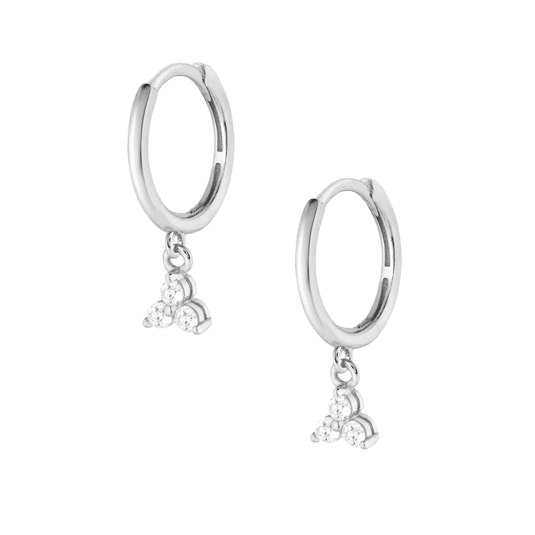 Bohomoon Stainless Steel Skyler Hoop Earrings